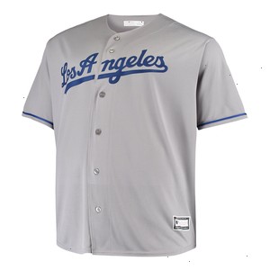 Mookie Betts Los Angeles Dodgers Big & Tall Replica Player Jersey - Gray