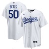 Mookie Betts Los Angeles Dodgers Nike Home Replica Player Name Jersey - White
