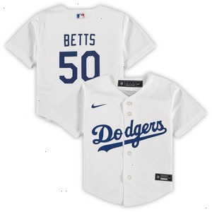 Mookie Betts Los Angeles Dodgers Nike Toddler Home Replica Player Jersey - White