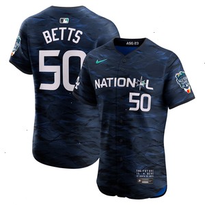 Mookie Betts National League Nike 2023 MLB All-Star Game Vapor Premier Elite Player Jersey - Royal