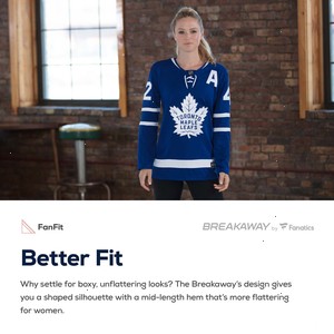 Morgan Rielly Toronto Maple Leafs Fanatics Branded Women's Breakaway Player Jersey - Blue