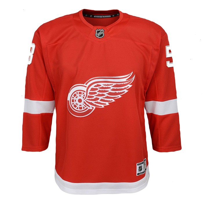 Moritz Seider Detroit Red Wings Youth 2022/23 Premier Player Jersey - Red