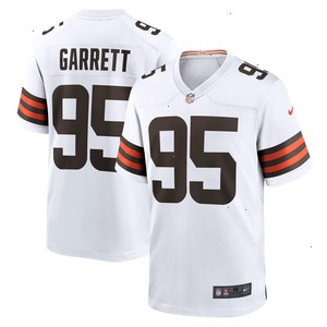 Myles Garrett Cleveland Browns Nike Away Game Jersey - White