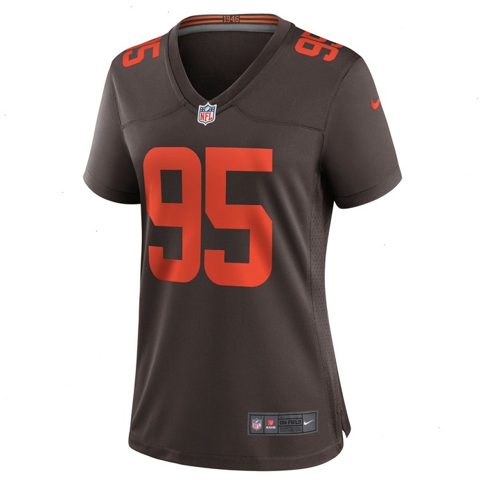 Myles Garrett Cleveland Browns Nike Women's Alternate Game Jersey - Brown