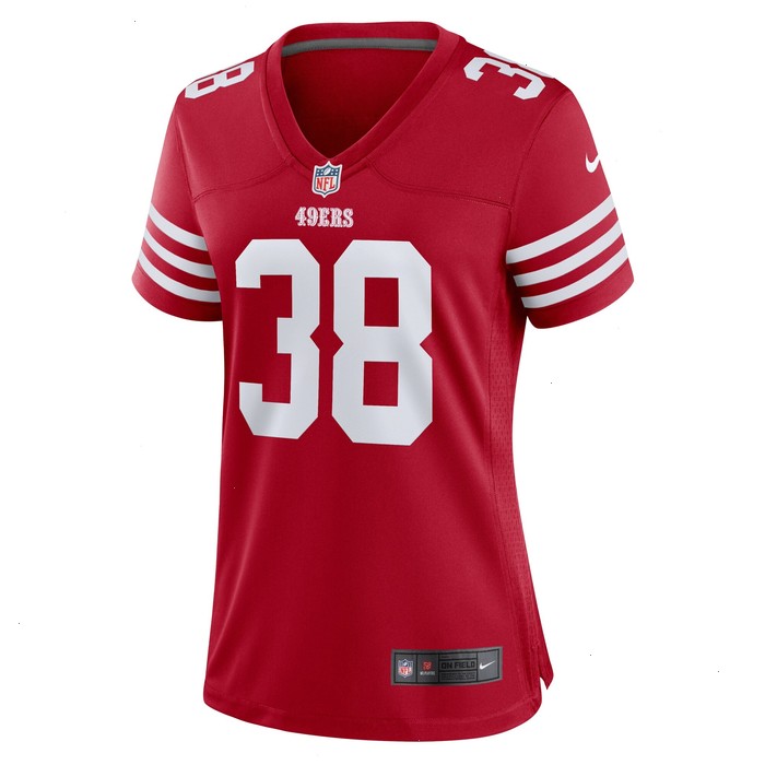 Myles Hartsfield San Francisco 49ers Nike Women's Game Player Jersey - Scarlet