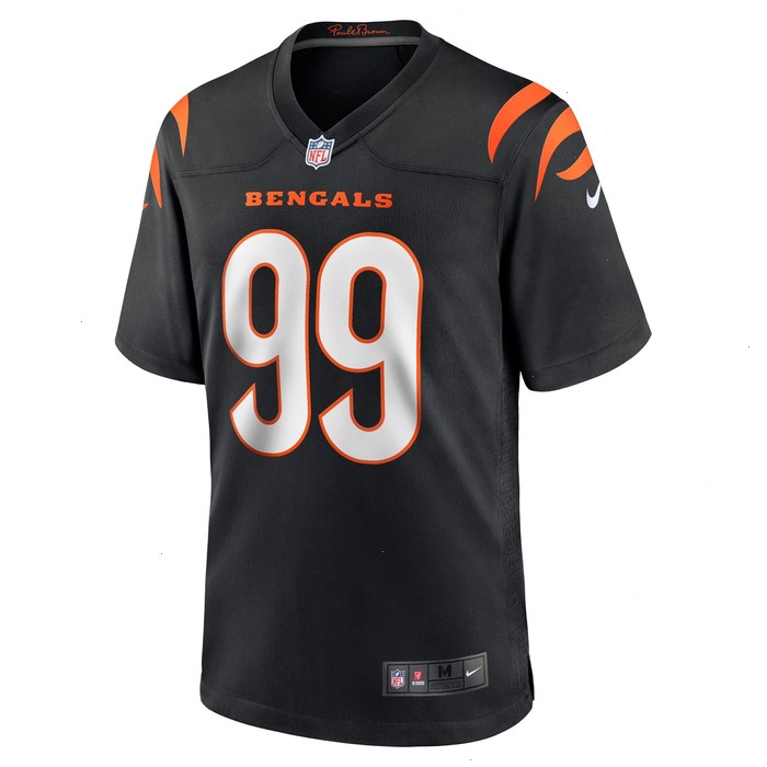 Myles Murphy Cincinnati Bengals Nike 2023 NFL Draft First Round Pick Game Jersey - Black