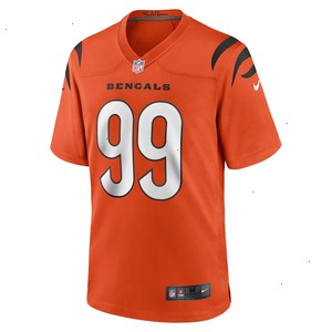 Myles Murphy Cincinnati Bengals Nike Team Game Jersey - Orange