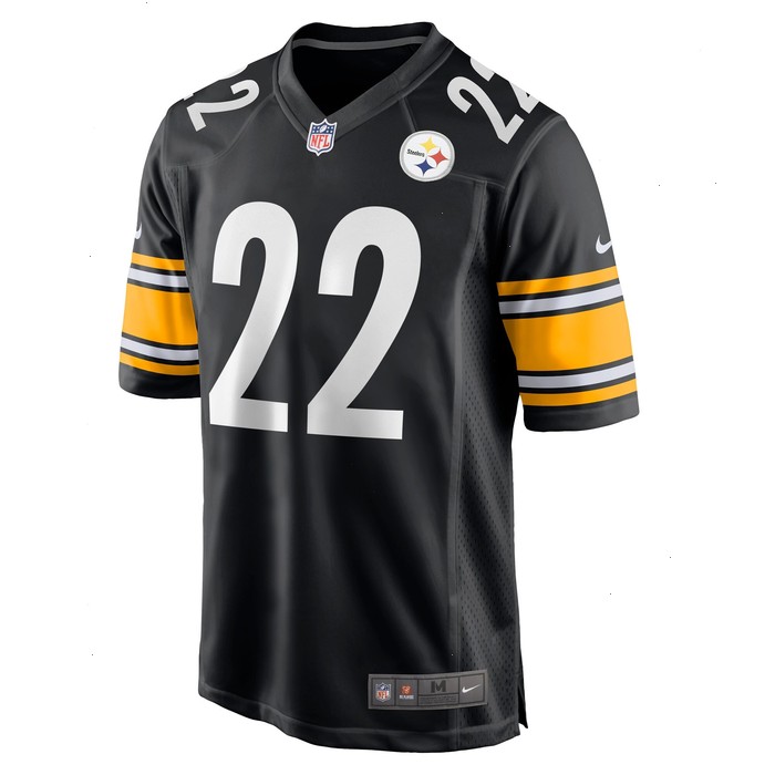 Najee Harris Pittsburgh Steelers Nike Game Jersey - Black