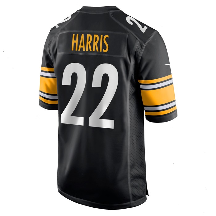 Najee Harris Pittsburgh Steelers Nike Game Jersey - Black