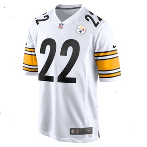 Najee Harris Pittsburgh Steelers Nike Game Jersey - White