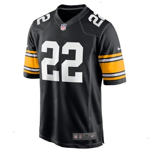 Najee Harris Pittsburgh Steelers Nike Game Player Jersey - Black