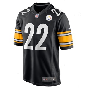 Najee Harris Pittsburgh Steelers Nike Player Game Jersey - Black