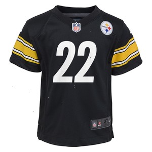 Najee Harris Pittsburgh Steelers Nike Toddler Game Jersey - Black