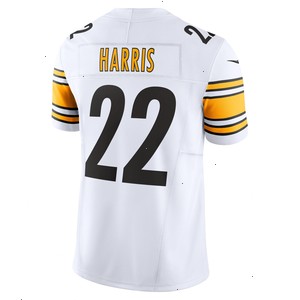 Najee Harris Pittsburgh Steelers Nike Vapor F.U.S.E. Limited Jersey - White