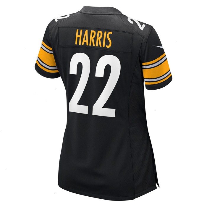 Najee Harris Pittsburgh Steelers Nike Women's Game Jersey - Black