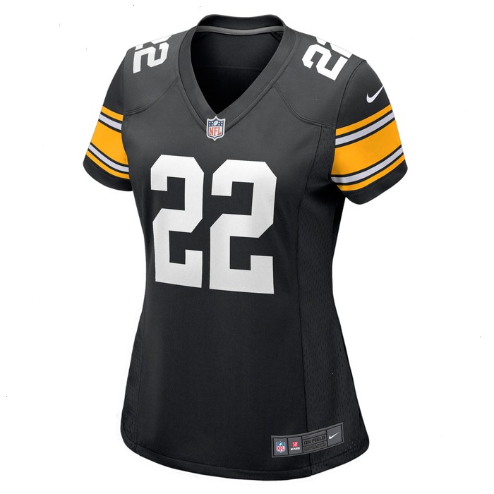 Najee Harris Pittsburgh Steelers Nike Women's Game Player Jersey - Black