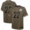 Najee Harris Pittsburgh Steelers Nike Youth 2022 Salute To Service Player Limited Jersey - Olive