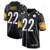 Najee Harris Pittsburgh Steelers Nike Youth Game Jersey - Black