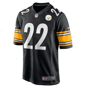 Najee Harris Pittsburgh Steelers Nike Youth Game Jersey - Black