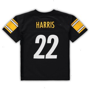 Najee Harris Pittsburgh Steelers Preschool Replica Player Jersey - Black