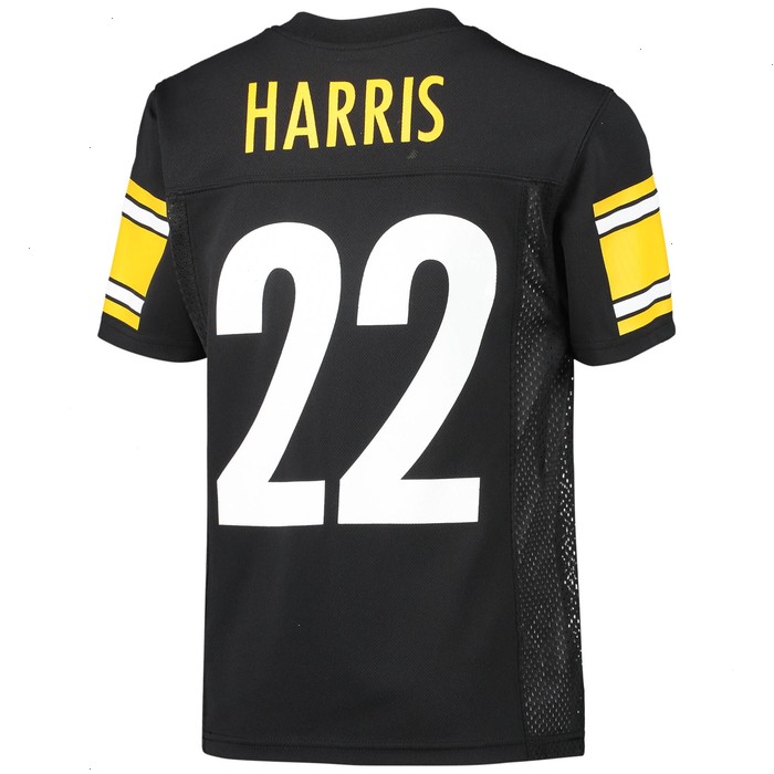 Najee Harris Pittsburgh Steelers Youth Replica Player Jersey - Black