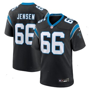 Nash Jensen Carolina Panthers Nike Team Game Jersey - Black