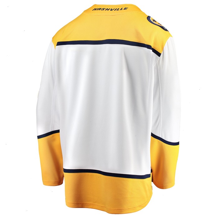 Nashville Predators Fanatics Branded Breakaway Away Jersey - White