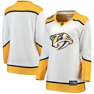 Nashville Predators Fanatics Branded Women's Away Breakaway Jersey - White