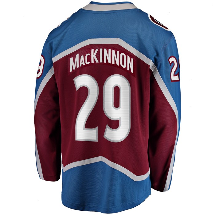 Nathan MacKinnon Colorado Avalanche Fanatics Branded 2022 Stanley Cup Champions Breakaway Patch Player Jersey - Burgundy