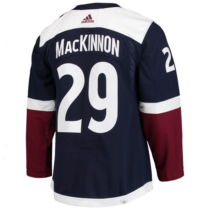 Nathan MacKinnon Colorado Avalanche adidas Alternate Primegreen Authentic Pro Player Jersey - Navy