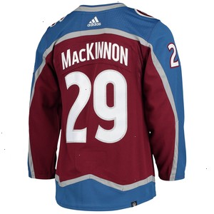 Nathan MacKinnon Colorado Avalanche adidas Home Primegreen Authentic Pro Player Jersey - Burgundy