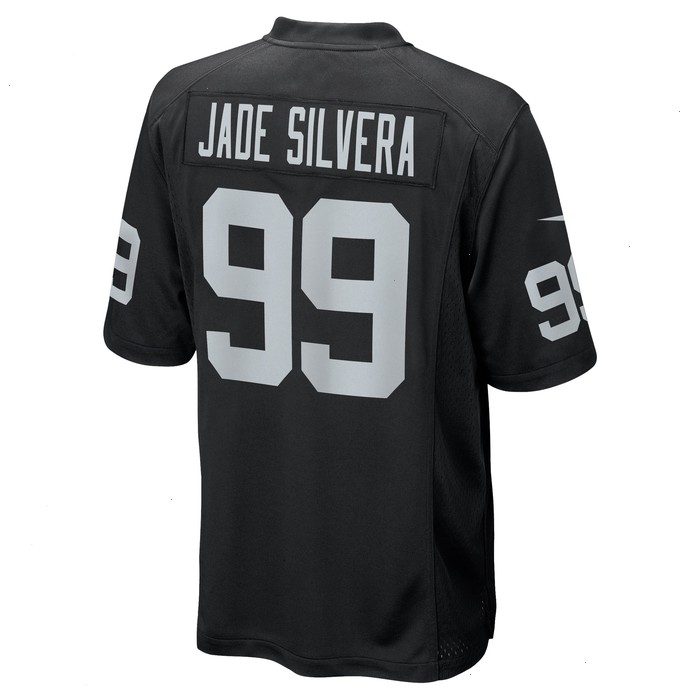 Nesta Jade Silvera Las Vegas Raiders Nike Team Game Jersey - Black