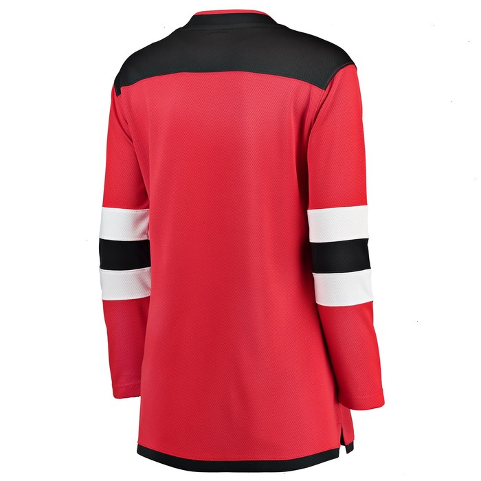 New Jersey Devils Fanatics Branded Women's Breakaway Home Jersey - Red