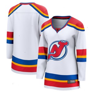 New Jersey Devils Fanatics Branded Women's Special Edition 2.0 Breakaway Blank Jersey - White