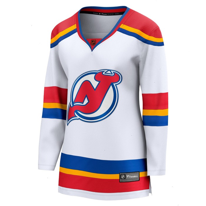 New Jersey Devils Fanatics Branded Women's Special Edition 2.0 Breakaway Blank Jersey - White