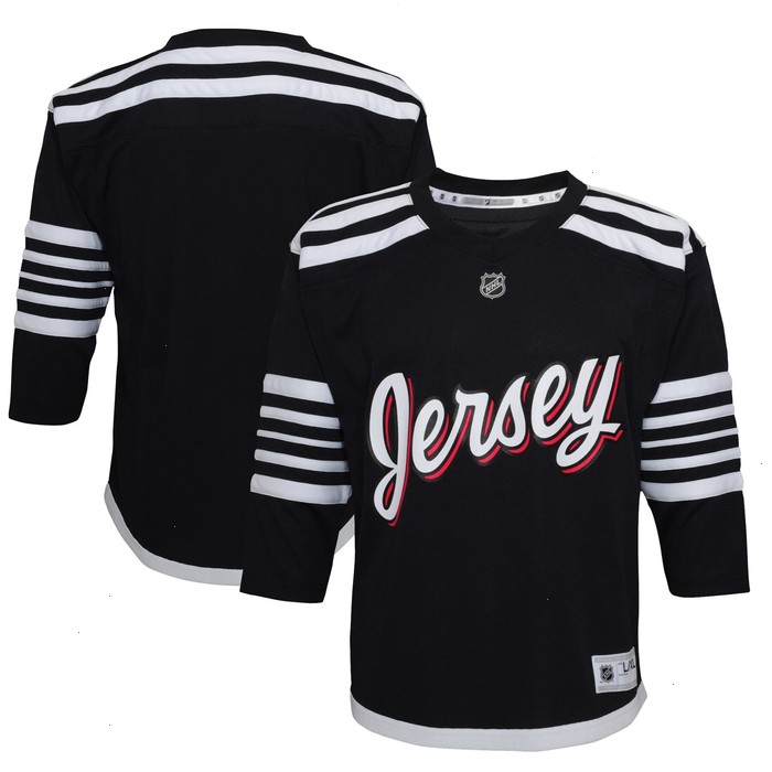 New Jersey Devils Preschool 2021/22 Alternate Replica Jersey - Black