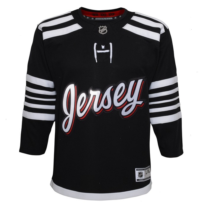 New Jersey Devils Youth 2021/22 Alternate Premier Jersey - Black