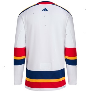 New Jersey Devils adidas Reverse Retro 2.0 Authentic Blank Jersey - White