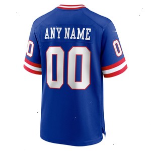 New York Giants Nike Classic Custom Game Jersey - Royal