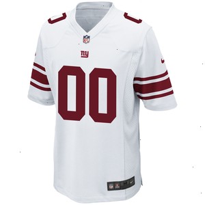 New York Giants Nike Custom Game Jersey - White