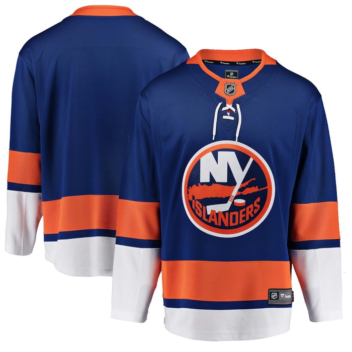 New York Islanders Fanatics Branded Youth Breakaway Home Jersey - Blue