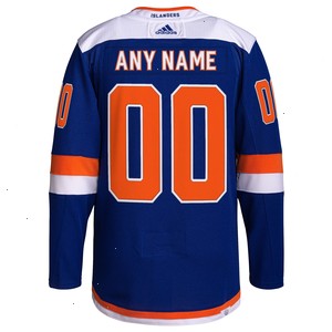 New York Islanders adidas Alternate Authentic Pro Primegreen Custom Jersey - Royal