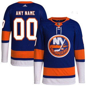 New York Islanders adidas Home Primegreen Authentic Pro Custom Jersey - Royal