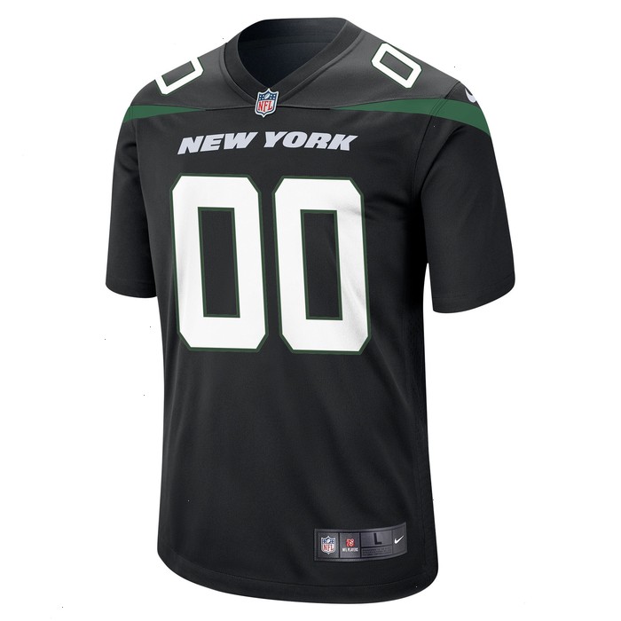 New York Jets Nike Youth Custom Game Jersey - Black