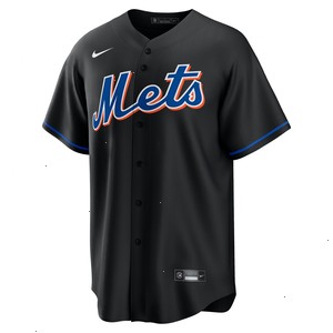 New York Mets Nike 2022 Alternate Replica Team Jersey - Black