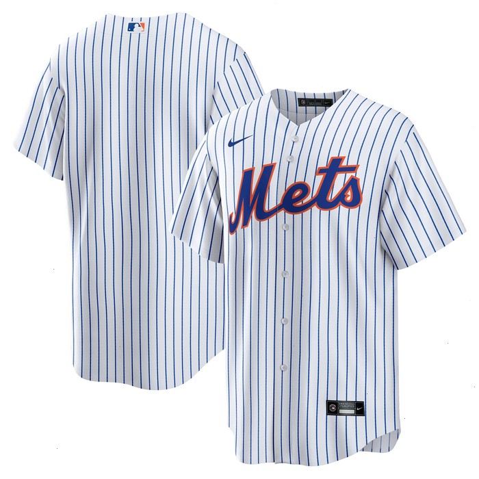 New York Mets Nike Home Replica Team Jersey - White