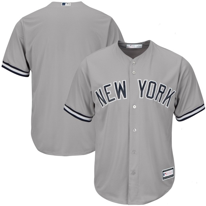 New York Yankees Big & Tall Replica Team Jersey - Gray