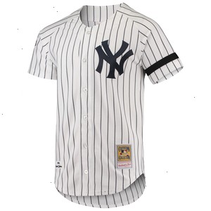 New York Yankees Mitchell & Ness Cooperstown Collection 1996 Authentic Home Jersey - White