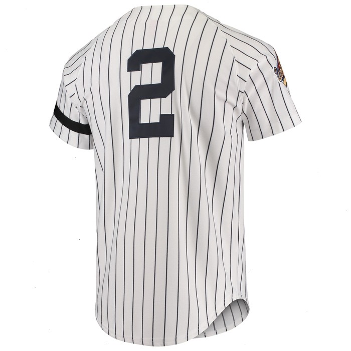 New York Yankees Mitchell & Ness Cooperstown Collection 1996 Authentic Home Jersey - White