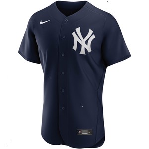 New York Yankees Nike Alternate Authentic Team Jersey - Navy